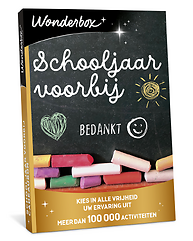 Schooljaar voorbij - Cadeaubon