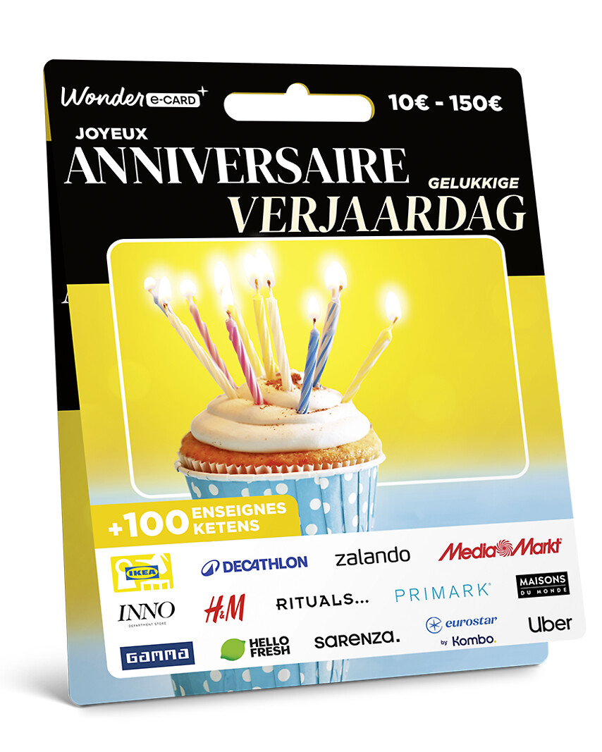 Kaart Gelukkige verjaardag