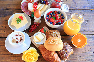 Petit déjeuner chez soi