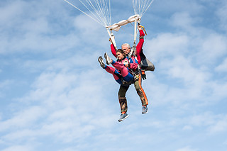 Saut en parachute en tandem - Abeille Parachutisme - Le-Val-Saint-Père (50)