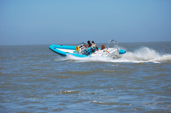 Een offshore boottocht voor max 7 personen van Wavefun (Blankenberge - West-Vlaanderen)