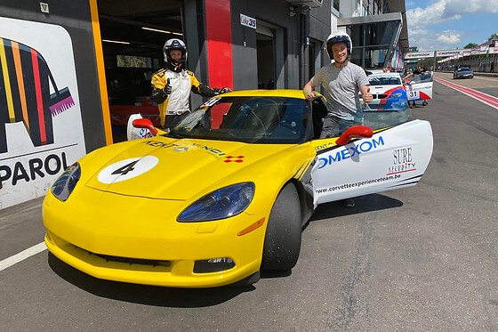 Pilotage d'une Corvette -  Corvette Experience Team - Circuit Heusden Zoler (Limbourg)