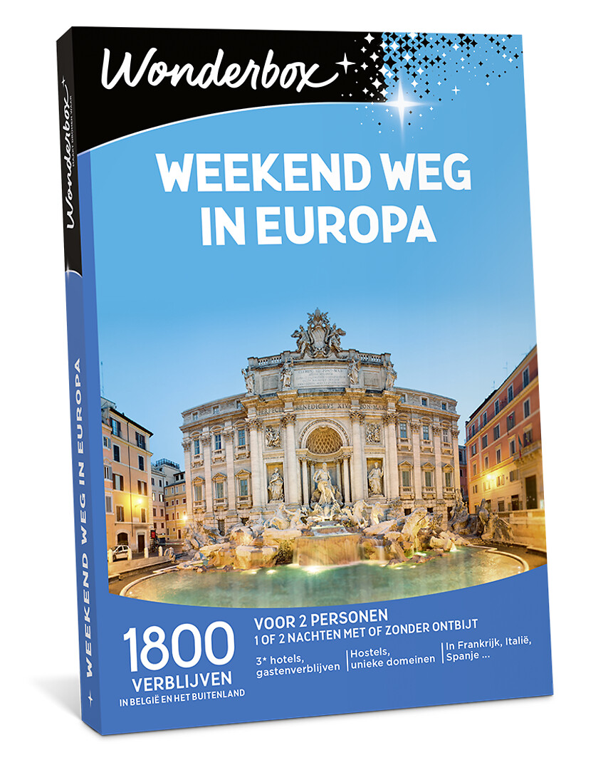 Weekend weg in Europa