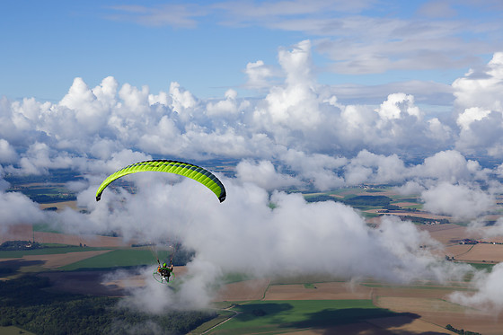 Baptême de l'air en paramoteur - Paramoteur Évasion -  Maisoncelles-en-Brie (77)
