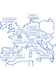 3 droomdagen in Europa