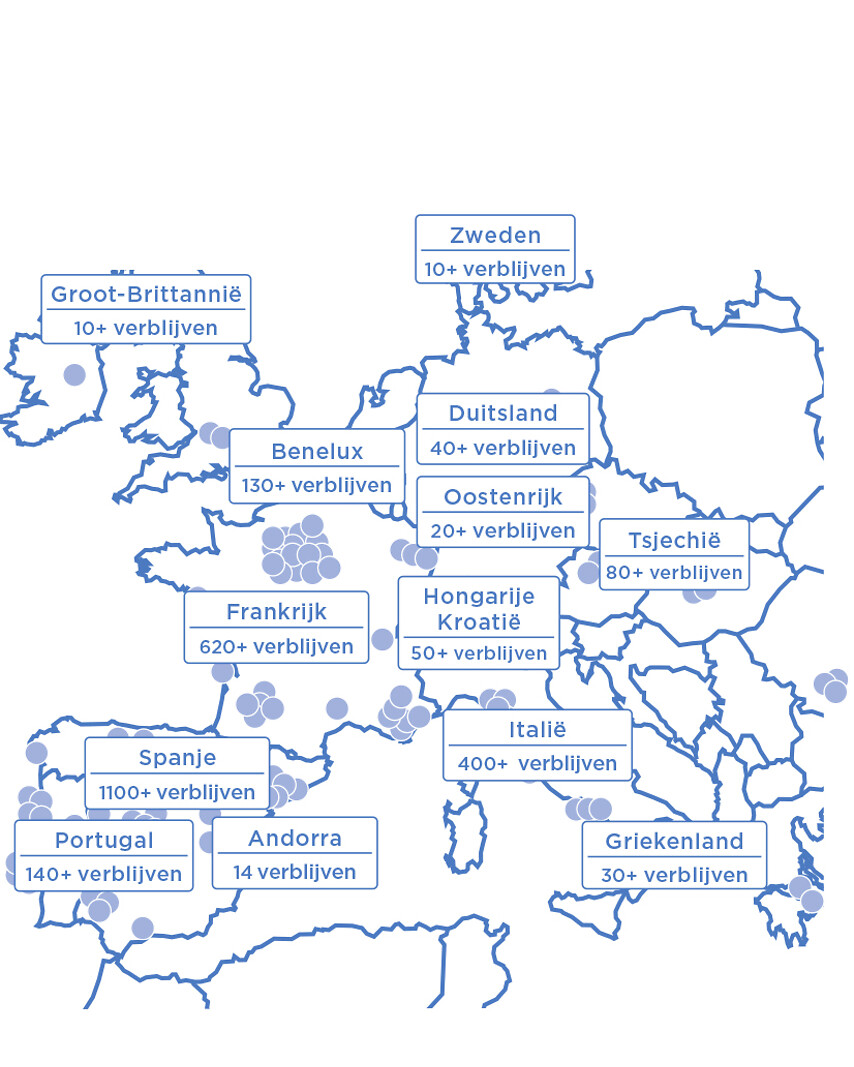 3 droomdagen in Europa
