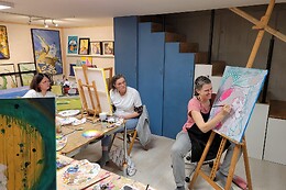 Atelier peinture L'image écriture