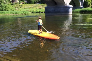 Descente en Stand Up Paddle pour 3 - Semois Kayaks - rendez-vous à Poupehan (Luxembourg)