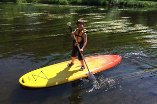 Descente en Stand Up Paddle pour 3 - Semois Kayaks - rendez-vous à Poupehan (Luxembourg)