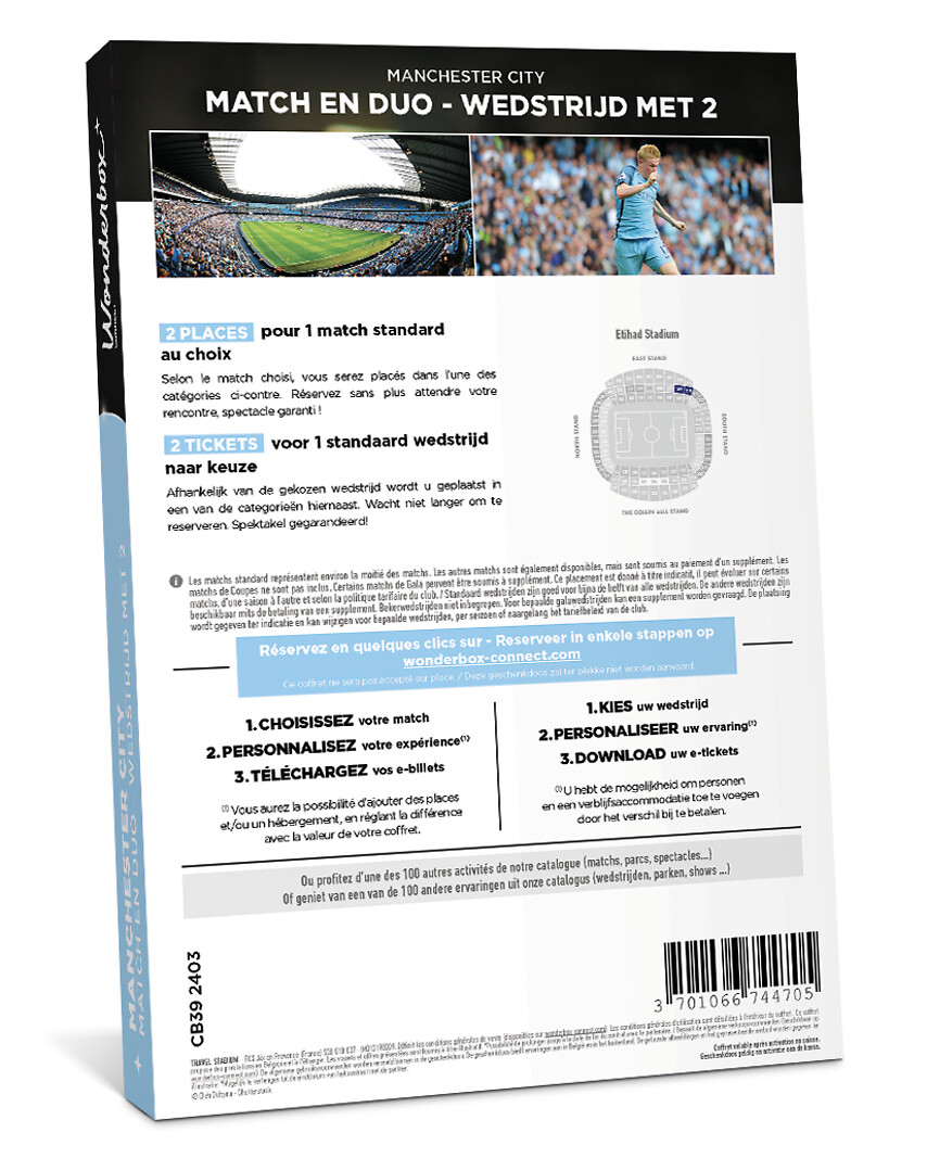 Manchester City F.C. - 2 places