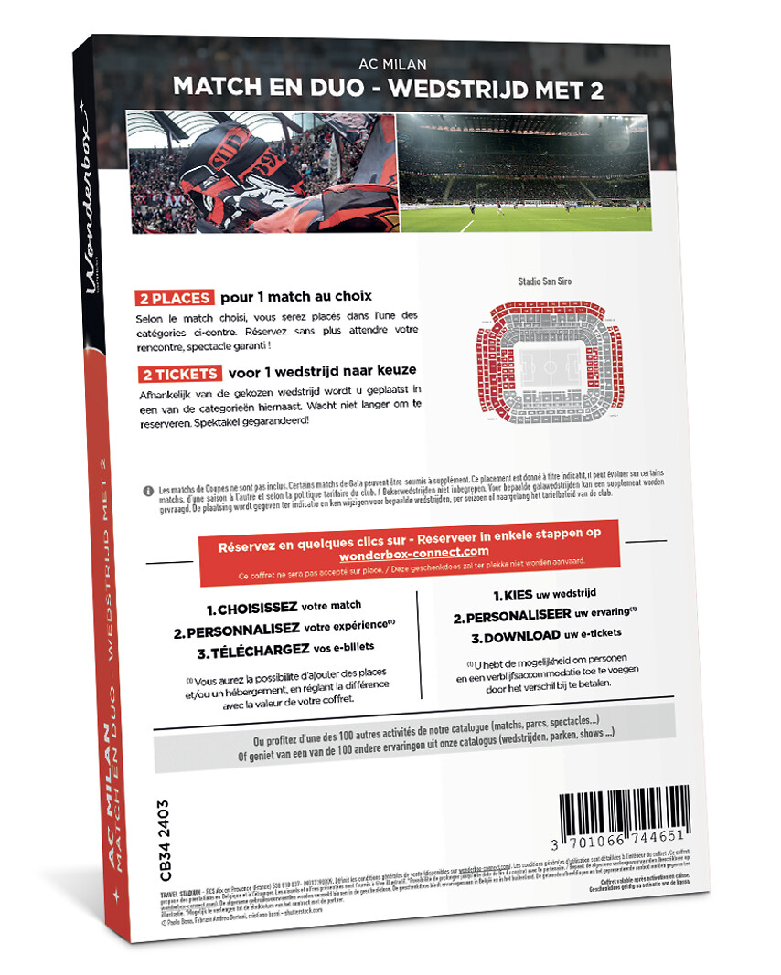AC Milan - 2 places