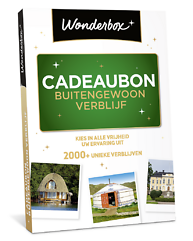 Cadeaubon Buitengewoon verblijf