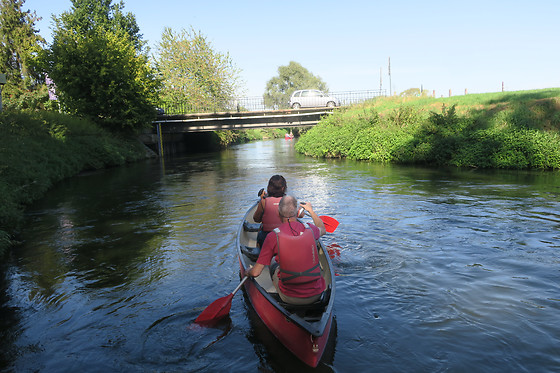 Tour en canoë pour 2 avec Dijle Floats près d'Heverlee (Brabant flamand)