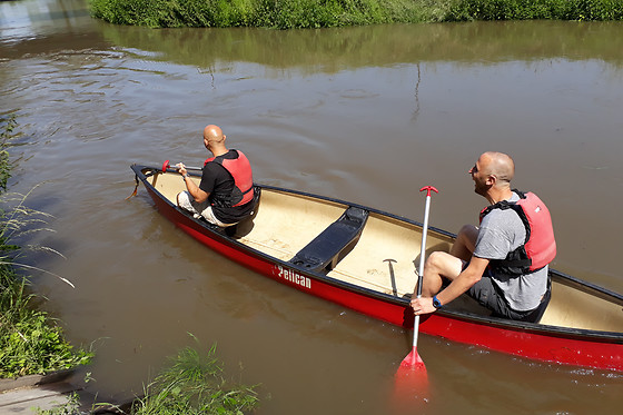 Tour en canoë pour 2 avec Dijle Floats près d'Heverlee (Brabant flamand)