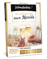 Félicitations aux mariés - Féerie