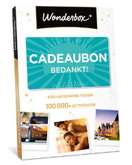 Cadeaubon Bedankt!