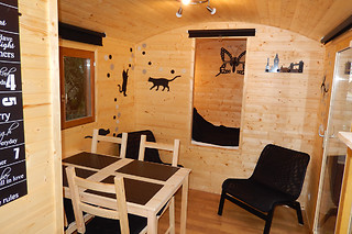 Séjour en roulotte pour deux au Ti'bou de refuge à Sensenruth (Luxembourg)