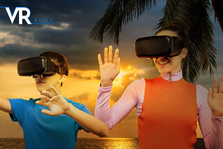 Een sessie virtual reality voor 6 bij VR Blue (Leuven - Vlaams-Brabant)
