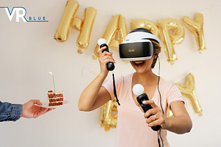 Een sessie virtual reality voor 6 bij VR Blue (Leuven - Vlaams-Brabant)