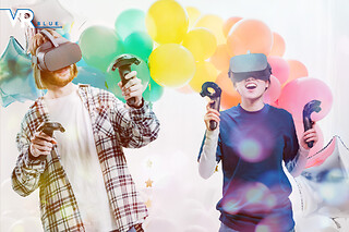 Een sessie virtual reality voor 6 bij VR Blue (Leuven - Vlaams-Brabant)