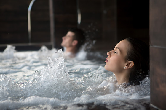 Spa et bulles en duo