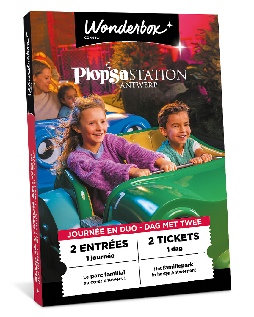 Plopsa Station Antwerp - 2 billets